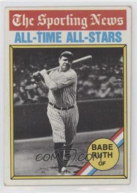 1976 Topps - [Base] #345 - Babe Ruth [Good to VG‑EX]