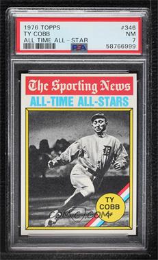 1976 Topps - [Base] #346 - Ty Cobb [PSA 7 NM]