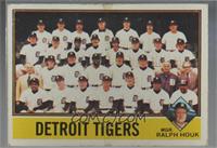 Team Checklist - Detroit Tigers Team, Ralph Houk [Poor to Fair]