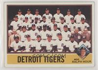 Team Checklist - Detroit Tigers Team, Ralph Houk