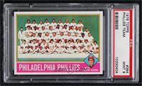 Team Checklist - Philadelphia Phillies, Danny Ozark [PSA 9 MINT]