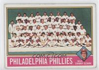 Team Checklist - Philadelphia Phillies, Danny Ozark [Good to VG‑…