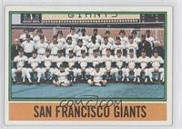 Team Checklist - San Francisco Giants [Poor to Fair]
