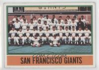 Team Checklist - San Francisco Giants [Poor to Fair]