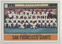 Team Checklist - San Francisco Giants