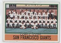 Team Checklist - San Francisco Giants [Good to VG‑EX]