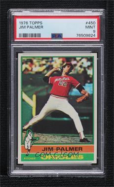 1976 Topps - [Base] #450 - Jim Palmer [PSA 9 MINT]