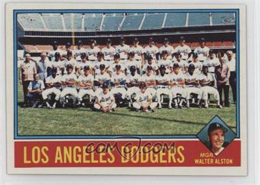 1976 Topps - [Base] #46 - Team Checklist - Los Angeles Dodgers Team, Walt Alston