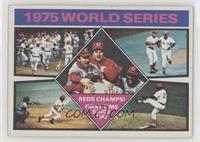 1975 World Series Reds Champs! [Good to VG‑EX]