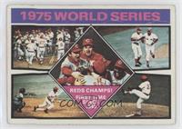 1975 World Series Reds Champs! [Poor to Fair]