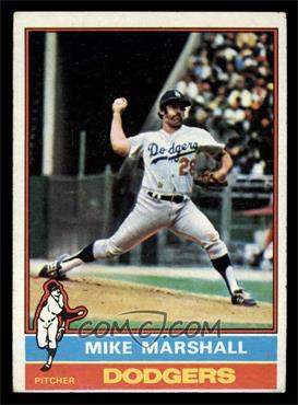 1976 Topps - [Base] #465 - Mike Marshall [EX]