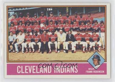 1976 Topps - [Base] #477 - Team Checklist - Cleveland Indians, Frank Robinson