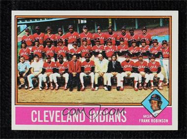 1976 Topps - [Base] #477 - Team Checklist - Cleveland Indians, Frank Robinson