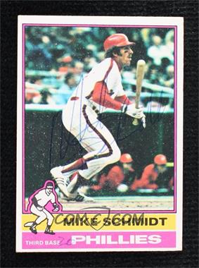 1976 Topps - [Base] #480 - Mike Schmidt [JSA Certified COA Sticker]