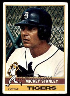 1976 Topps - [Base] #483 - Mickey Stanley [GOOD]