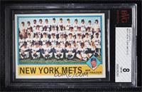 Team Checklist - New York Mets, Joe Frazier [BVG 8 NM‑MT]