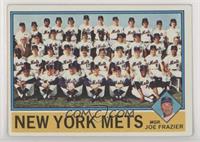 Team Checklist - New York Mets, Joe Frazier [Poor to Fair]