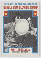 Bubble Gum Blowing Champ - Kurt Bevacqua