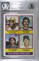 1976 Rookie Infielders - Willie Randolph, Dave McKay, Jerry Royster, Roy Staige…