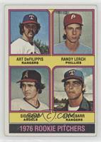 1976 Rookie Pitchers - Art DeFilippis, Randy Lerch, Sid Monge, Steve Barr [Good…