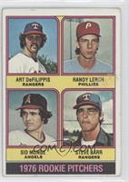 1976 Rookie Pitchers - Art DeFilippis, Randy Lerch, Sid Monge, Steve Barr [Good…