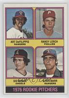 1976 Rookie Pitchers - Art DeFilippis, Randy Lerch, Sid Monge, Steve Barr