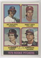 1976 Rookie Pitchers - Art DeFilippis, Randy Lerch, Sid Monge, Steve Barr