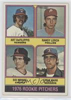 1976 Rookie Pitchers - Art DeFilippis, Randy Lerch, Sid Monge, Steve Barr