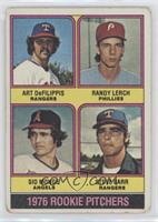 1976 Rookie Pitchers - Art DeFilippis, Randy Lerch, Sid Monge, Steve Barr [Poor…
