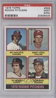 1976 Rookie Pitchers - Art DeFilippis, Randy Lerch, Sid Monge, Steve Barr [PSA&…