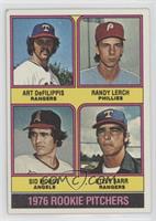 1976 Rookie Pitchers - Art DeFilippis, Randy Lerch, Sid Monge, Steve Barr