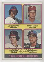 1976 Rookie Pitchers - Art DeFilippis, Randy Lerch, Sid Monge, Steve Barr [Good…