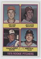 1976 Rookie Pitchers - Don Aase, Jack Kucek, Frank LaCorte, Mike Pazik
