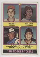 1976 Rookie Pitchers - Don Aase, Jack Kucek, Frank LaCorte, Mike Pazik [Poor&nb…