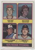 1976 Rookie Pitchers - Don Aase, Jack Kucek, Frank LaCorte, Mike Pazik [Good&nb…