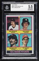 1976 Rookie Pitchers - Rob Dressler, Ron Guidry, Bob McClure, Pat Zachry [BGS&n…