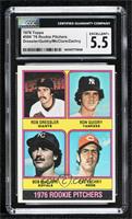 1976 Rookie Pitchers - Rob Dressler, Ron Guidry, Bob McClure, Pat Zachry [CGC&n…