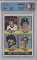 1976 Rookie Pitchers - Rob Dressler, Ron Guidry, Bob McClure, Pat Zachry [JSA&n…