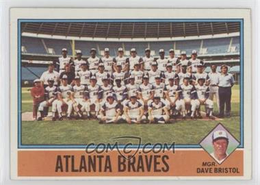 1976 Topps - [Base] #631 - Team Checklist - Atlanta Braves, Dave Bristol [Good to VG‑EX]