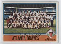 Team Checklist - Atlanta Braves, Dave Bristol