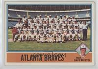 Team Checklist - Atlanta Braves, Dave Bristol [Good to VG‑EX]