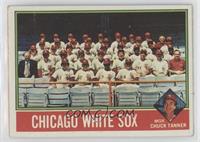 Team Checklist - Chicago White Sox, Chuck Tanner [Good to VG‑EX]
