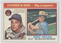 Father & Son - Mike Hegan, Jim Hegan