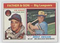 Father & Son - Mike Hegan, Jim Hegan