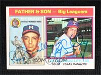 Father & Son - Roy Smalley, Roy Smalley Jr. [JSA Certified COA S…