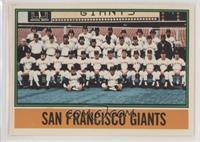 Team Checklist - San Francisco Giants