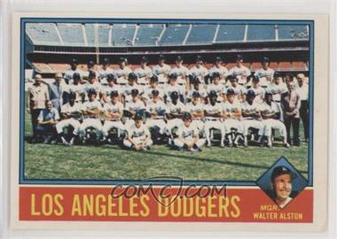1976 Topps Team Checklists Sheet - Cut Singles #46 - Team Checklist - Los Angeles Dodgers Team, Walter Alston