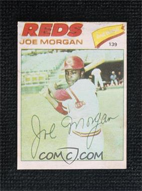 1977-78 Venezuelan Baseball Stickers - [Base] #139 - Joe Morgan [Poor to Fair]