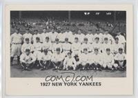 Series 3 - Checklist (1927 New York Yankees Team)