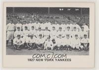 Series 3 - Checklist (1927 New York Yankees Team) [Good to VG‑E…